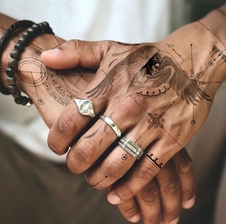 tatuagens discretas dedos masculinas