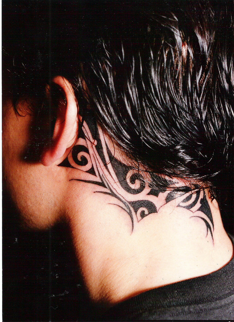 fontes para tatuagem pescoço
