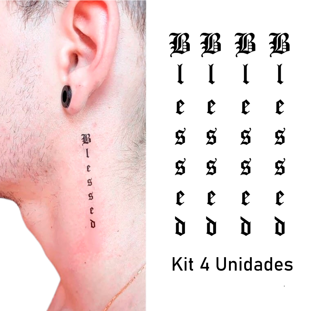 ideias tatuagem pescoço discreta homem