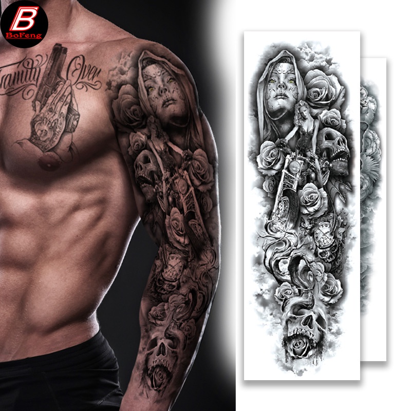 tatuagem preta sólida