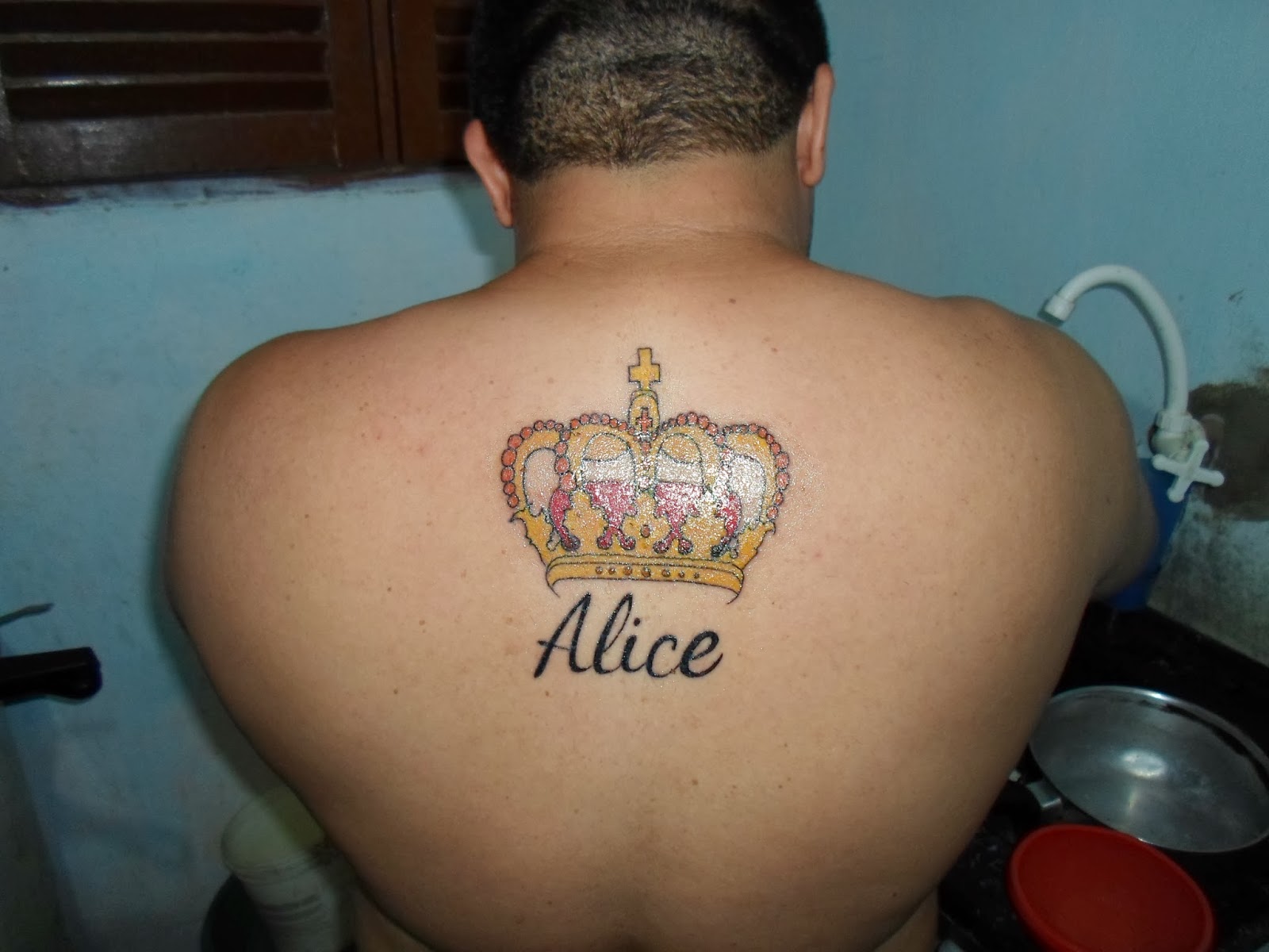 tatuagem alice masculina chicano