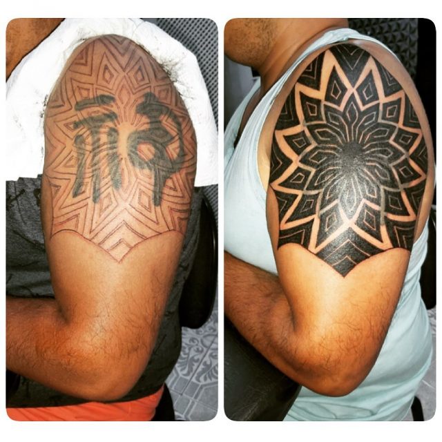 cover up nome antebraço masculino