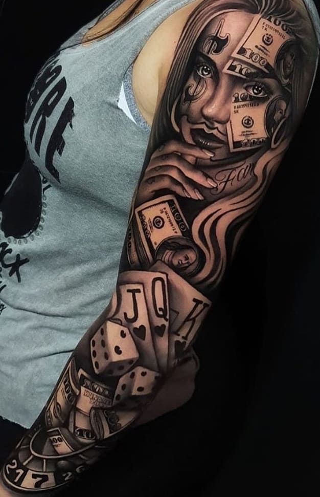tatuagem manga completa