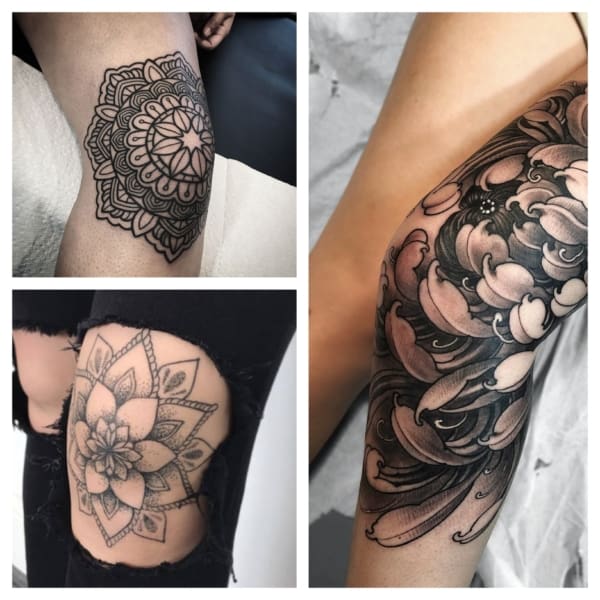 tatuagem joelho dolorosa