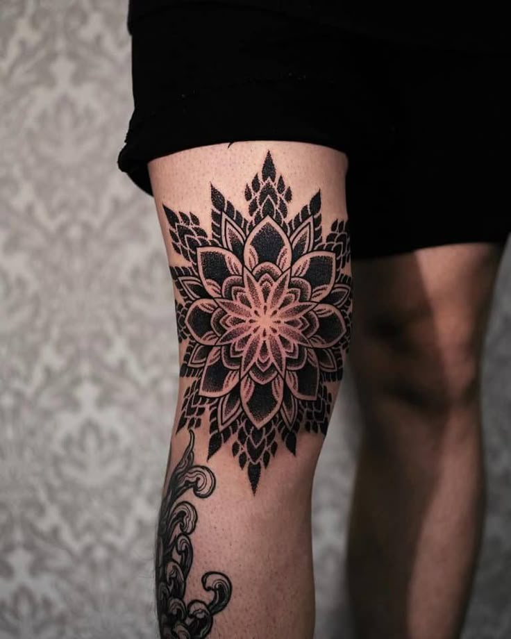 cuidados pós-tatuagem joelho