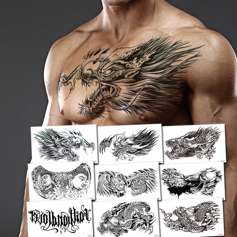 tatuagem peito masculino