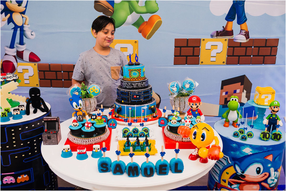 como organizar festa 10 anos masculino