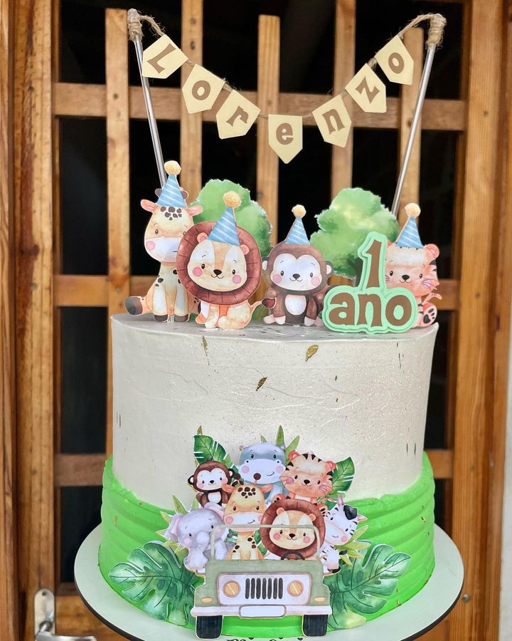 bolo infantil masculino simples