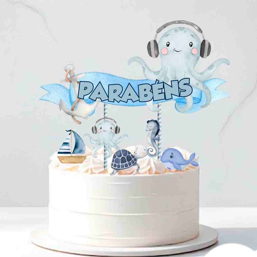 inspiração bolo de menino 1 ano