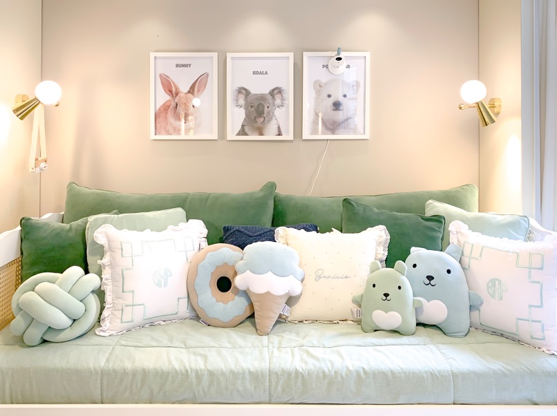 decoração de quarto de bebê menino