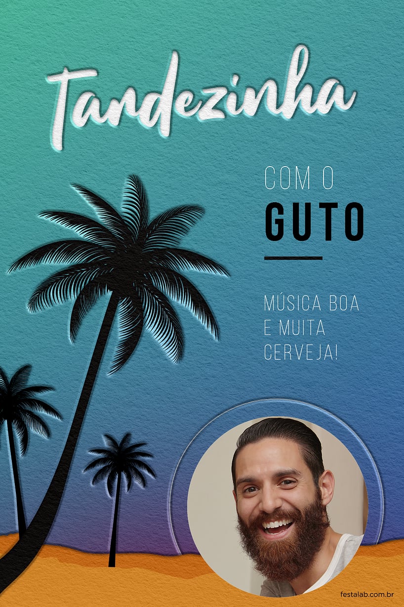 festa tropical masculina