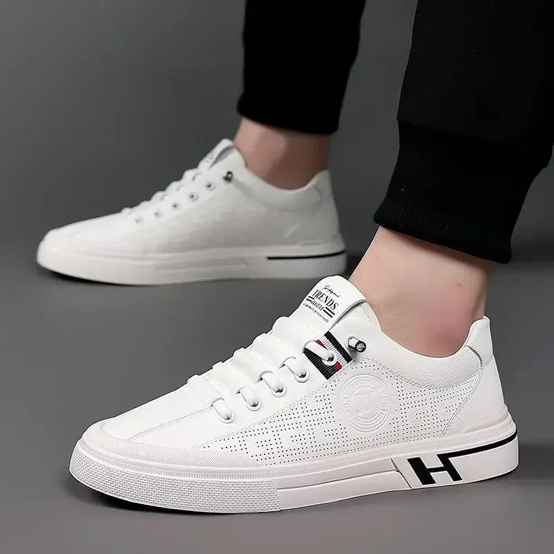 tênis branco plataforma masculino