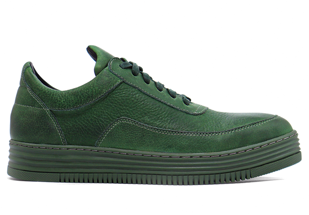 calçado masculino verde militar