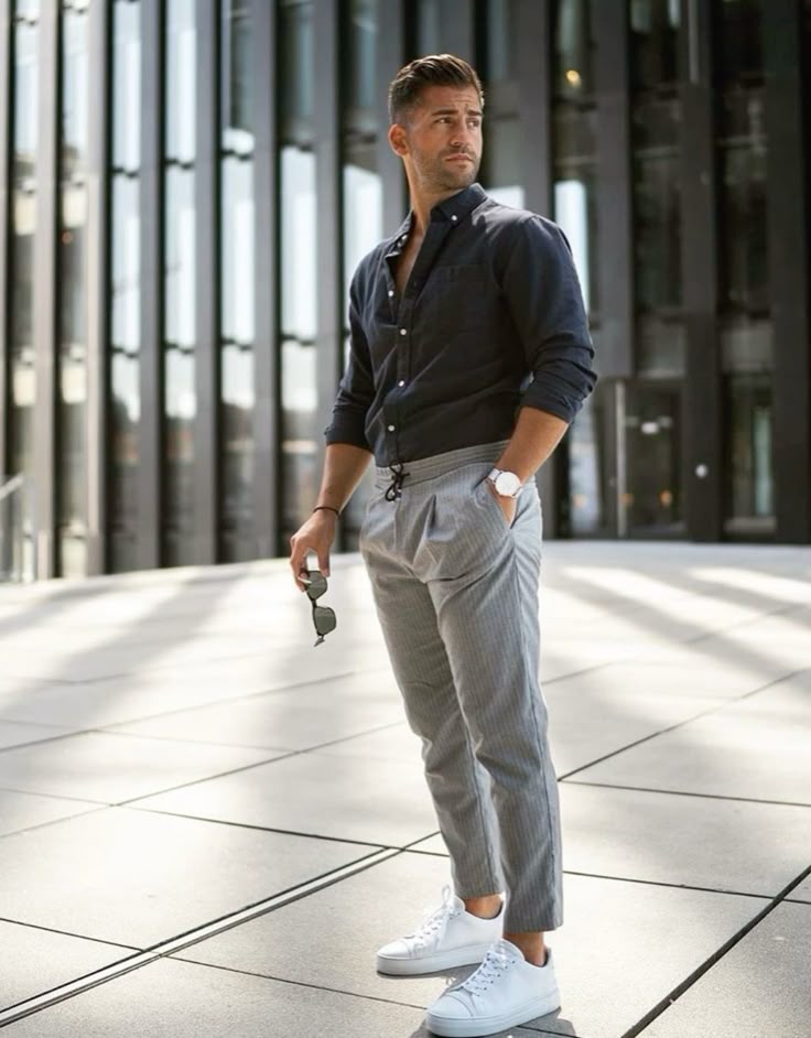 tênis casual para jeans claro