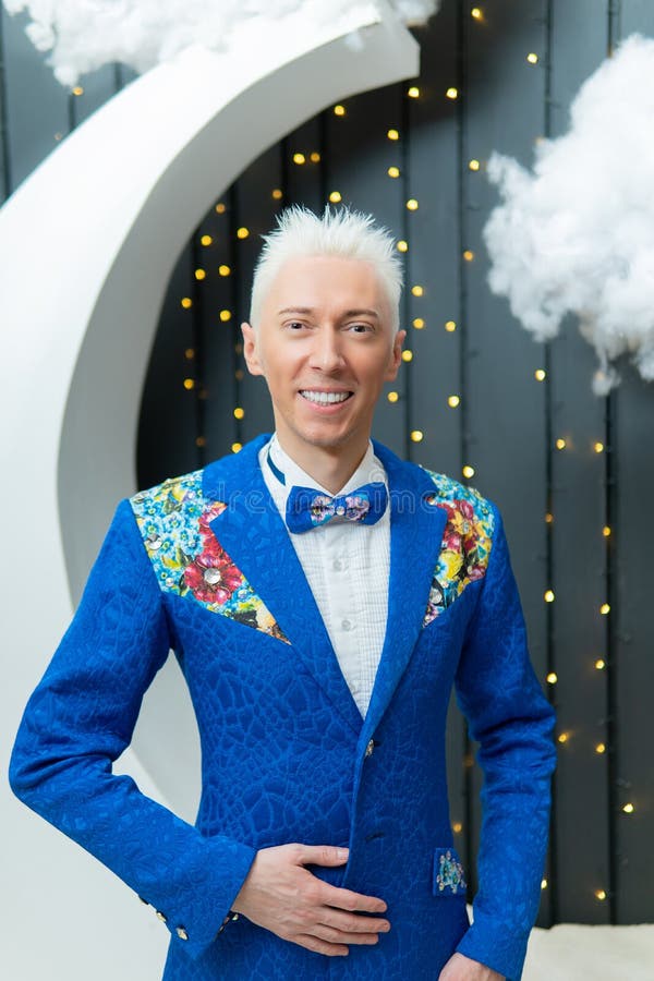 moda masculina terno azul