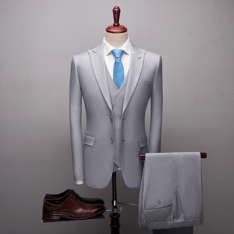 terno cinza slim fit