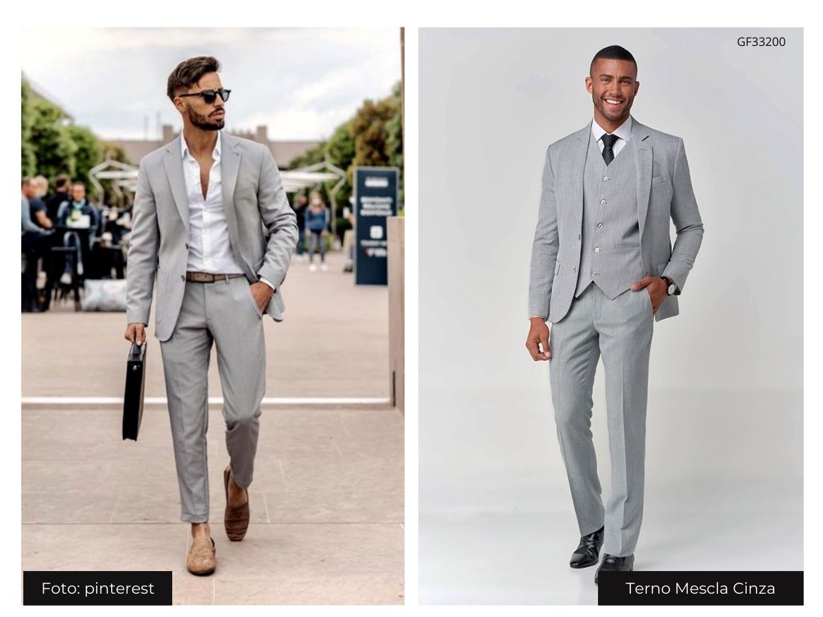 tendências moda masculina 2026 ternos claros