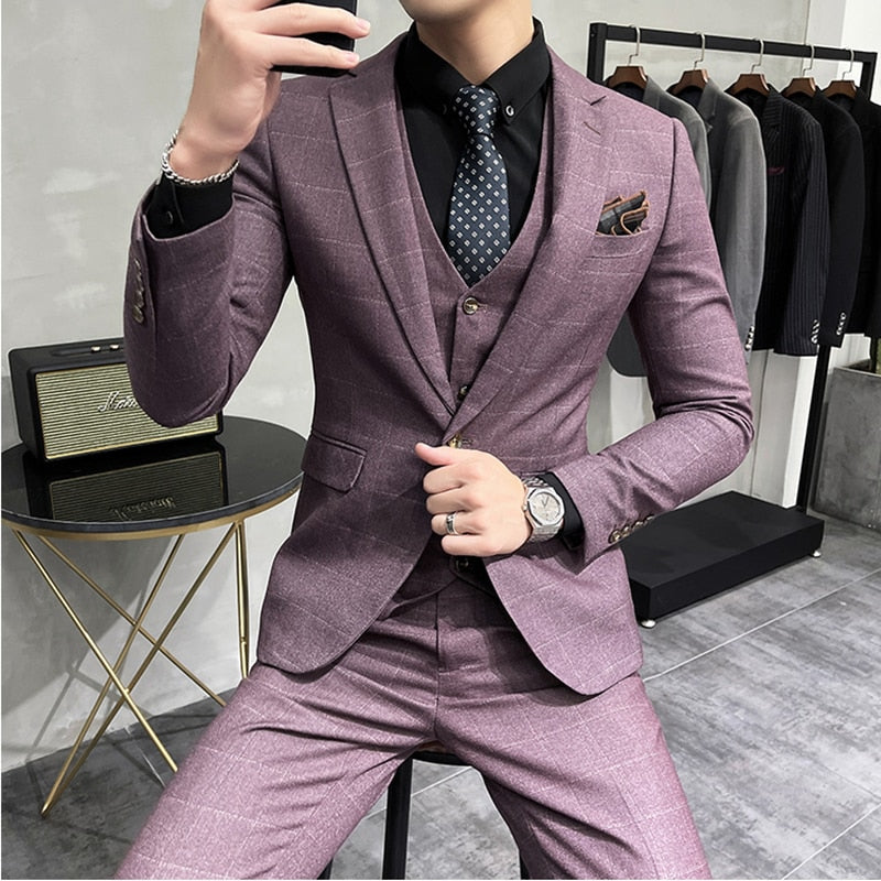 roupa casamento lilás masculino