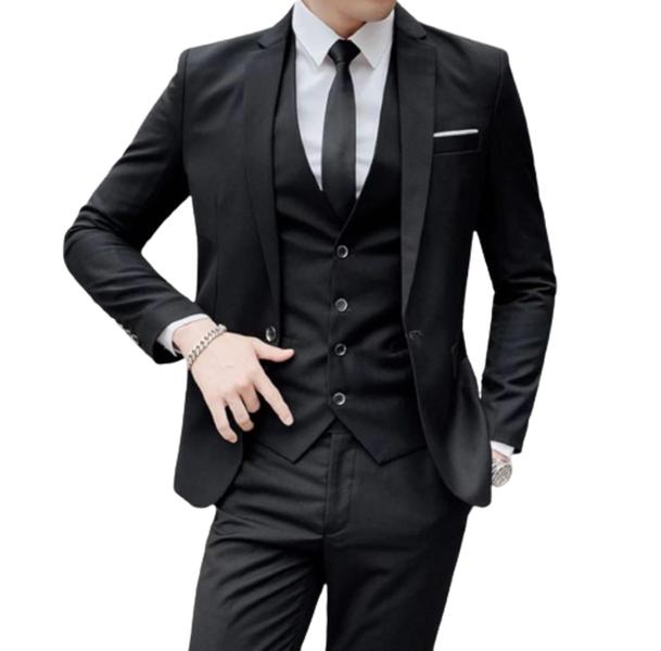 terno preto slim standard