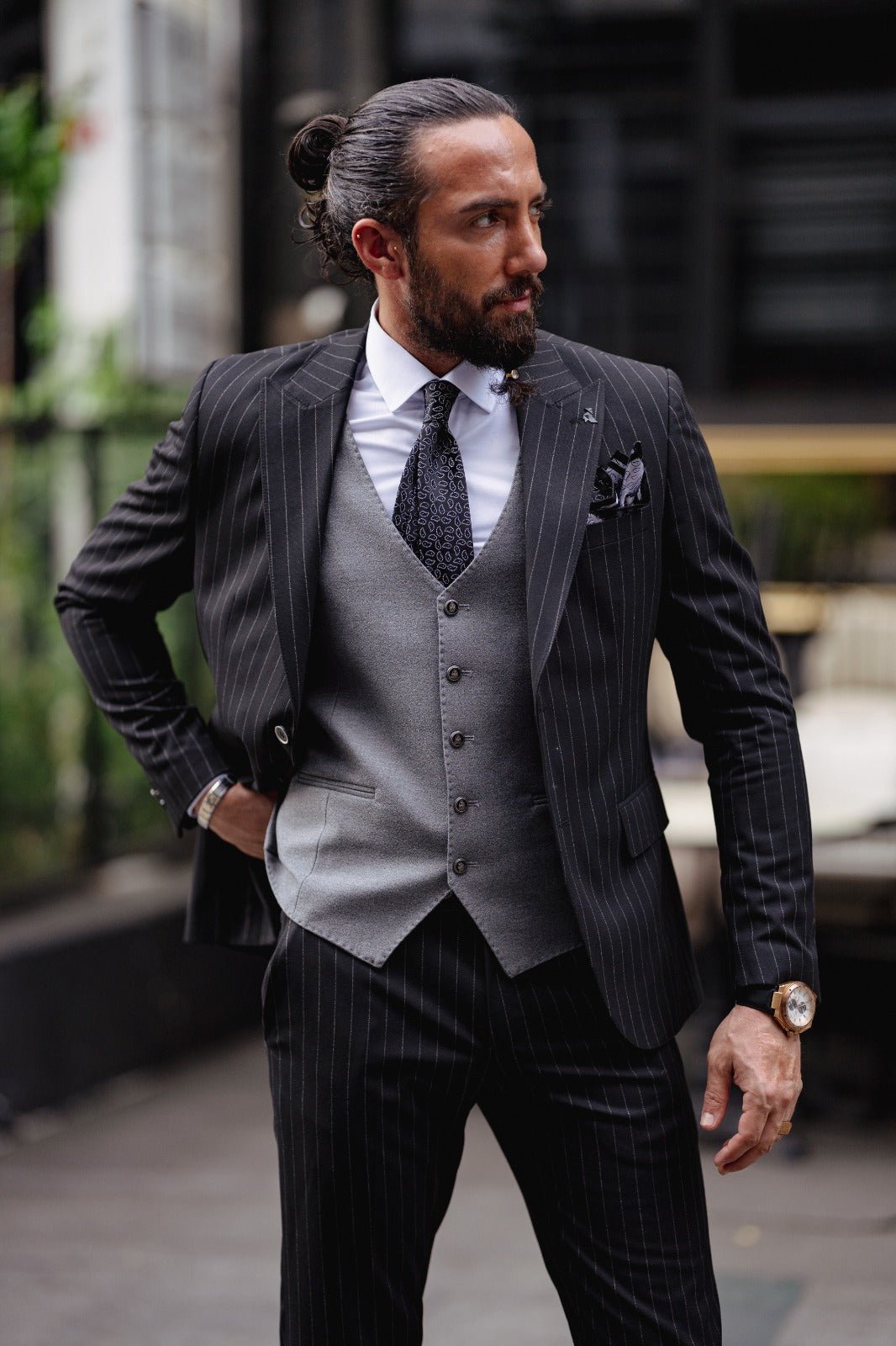 terno preto casamento