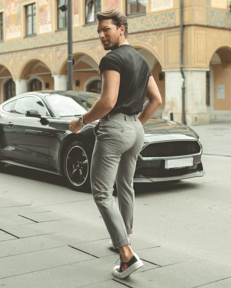 calça chino masculina como usar