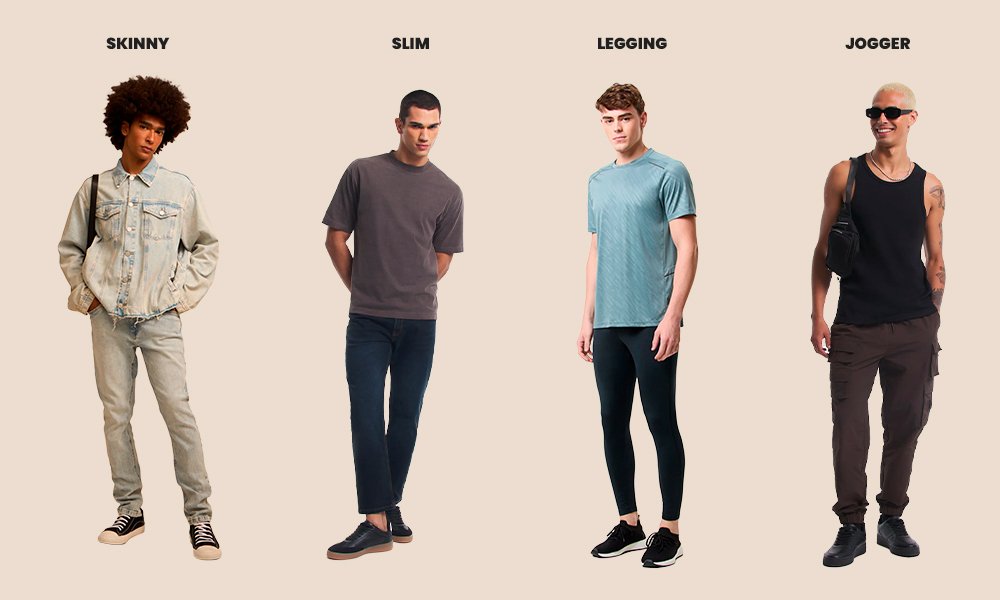 calça masculina para cada ocasião
