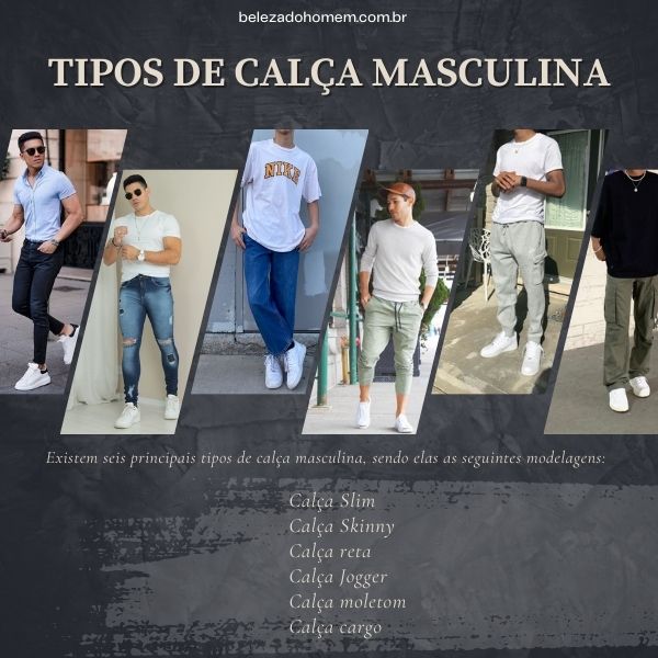 calça jogger masculina combinações