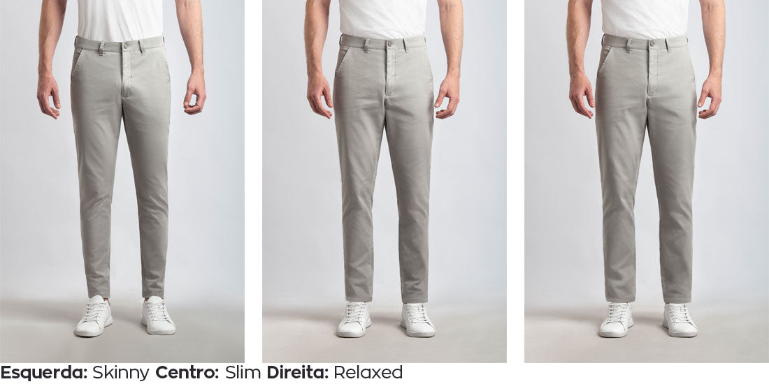 calça social masculina moderna