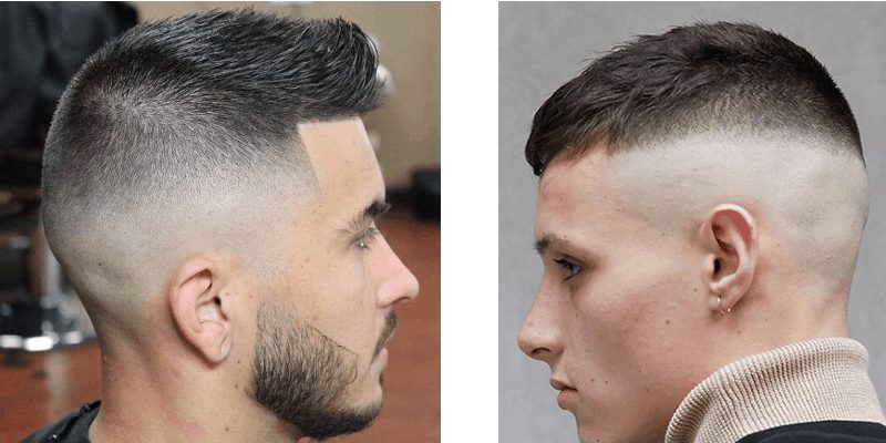 corte degradê masculino