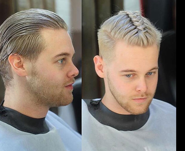 fotos de tranças masculinas